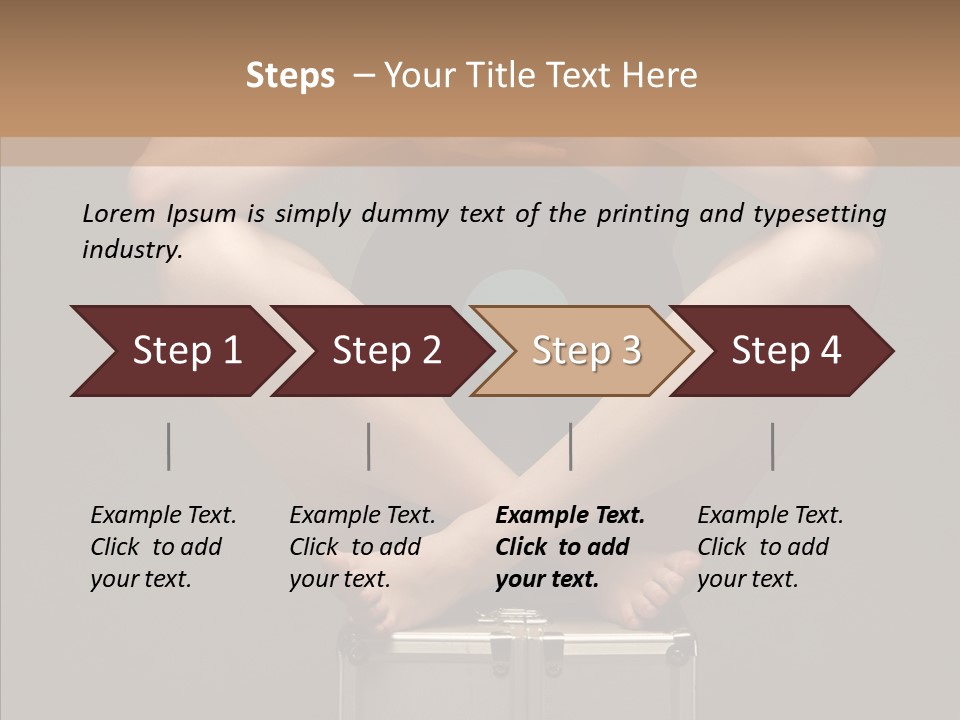 Hop Girl Concept PowerPoint Template
