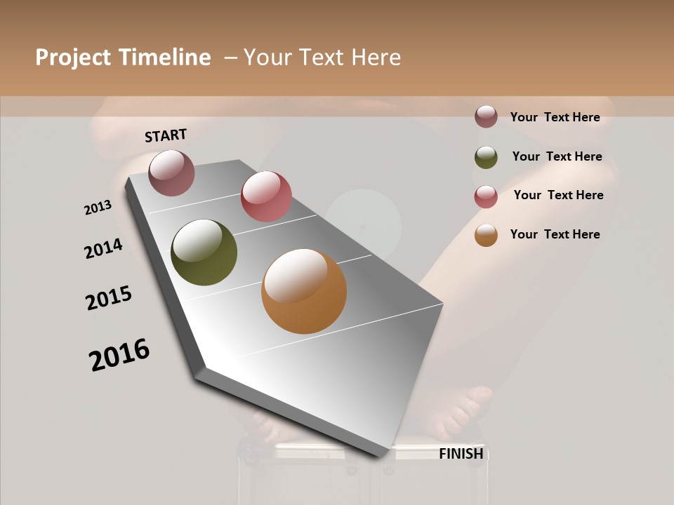 Hop Girl Concept PowerPoint Template