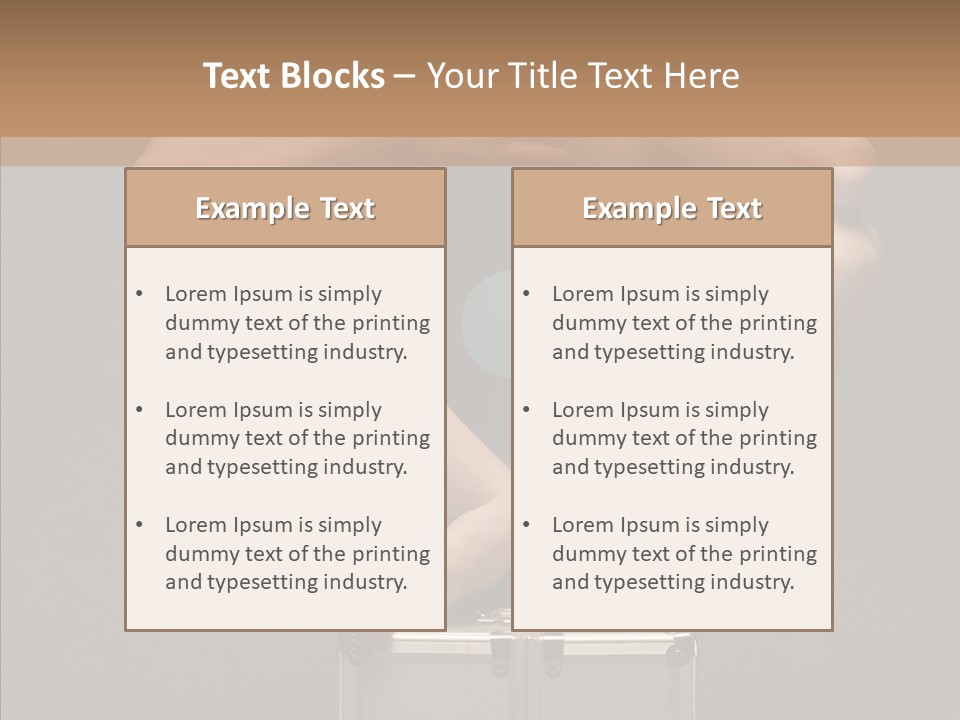 Hop Girl Concept PowerPoint Template