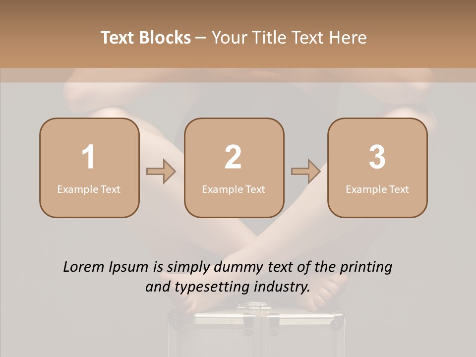 Hop Girl Concept PowerPoint Template