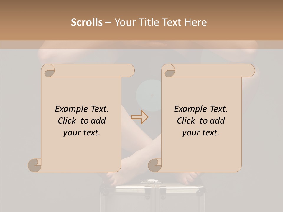 Hop Girl Concept PowerPoint Template