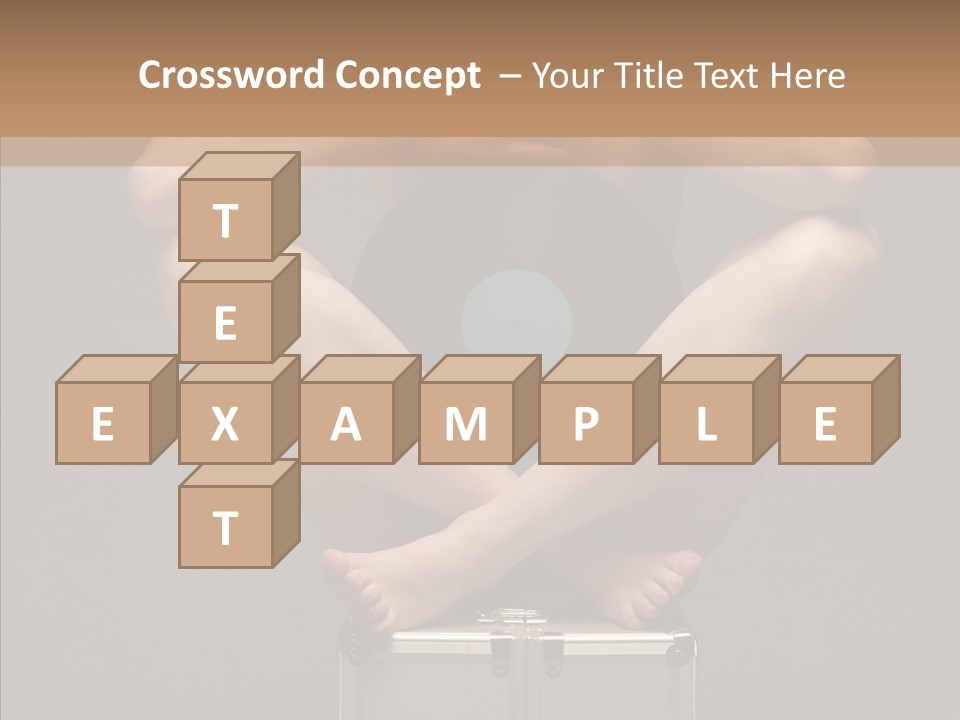 Hop Girl Concept PowerPoint Template