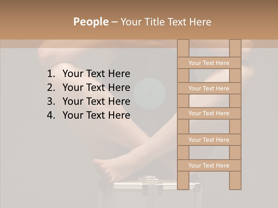 Hop Girl Concept PowerPoint Template