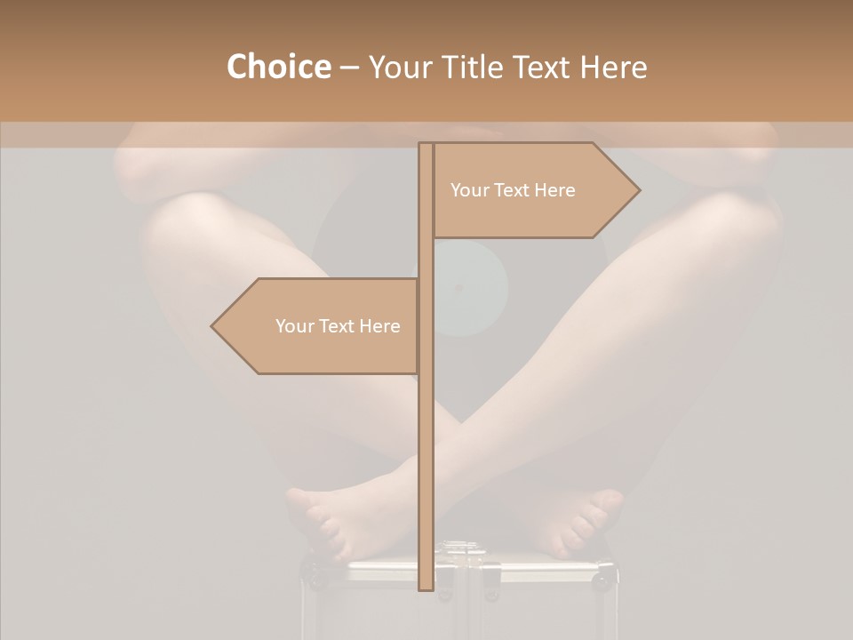 Hop Girl Concept PowerPoint Template