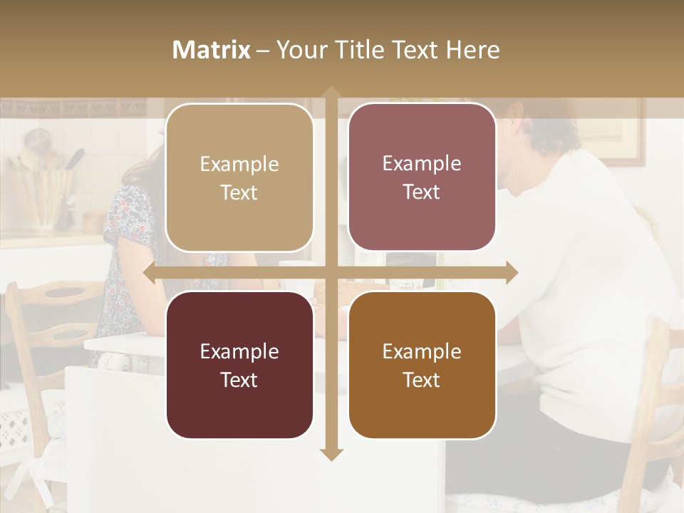 Group Trategy Table PowerPoint Template