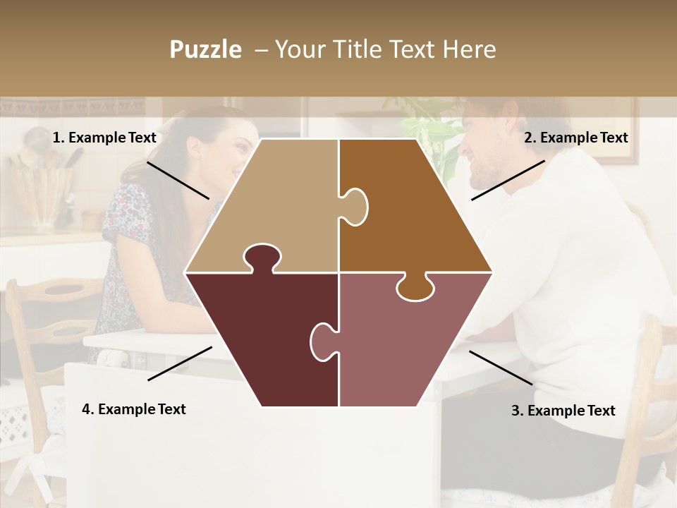 Group Trategy Table PowerPoint Template