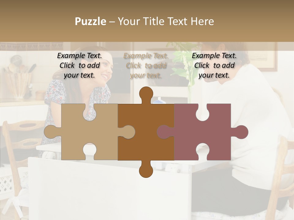 Group Trategy Table PowerPoint Template