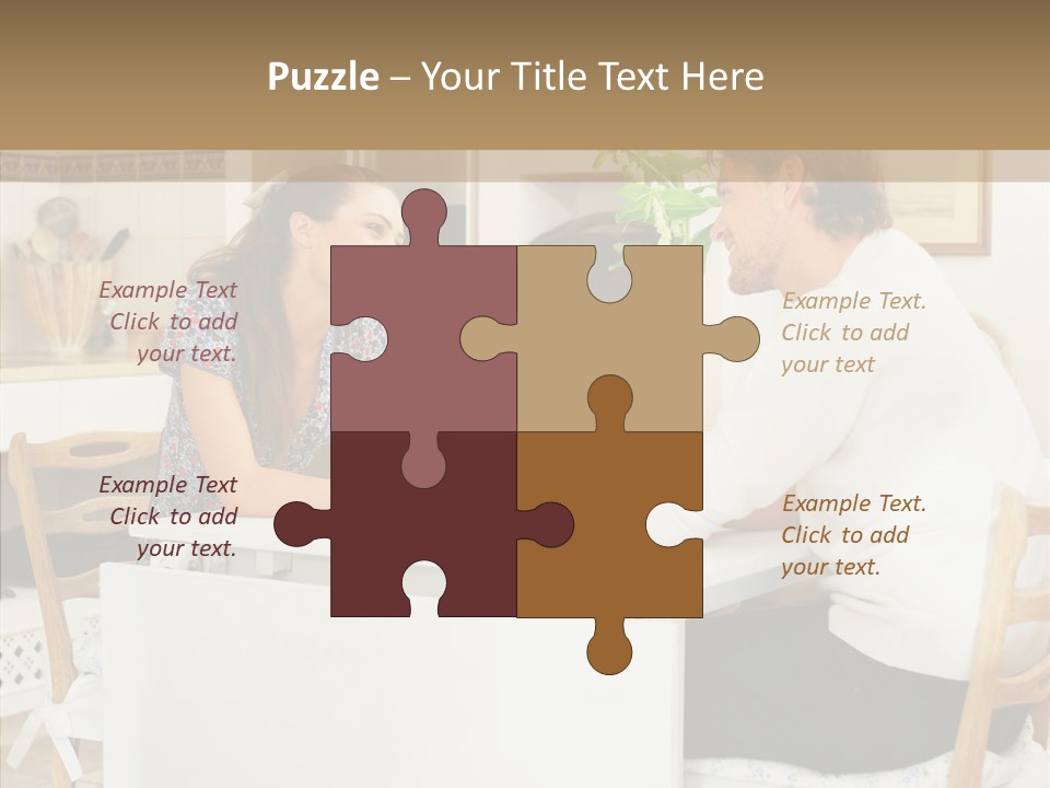 Group Trategy Table PowerPoint Template