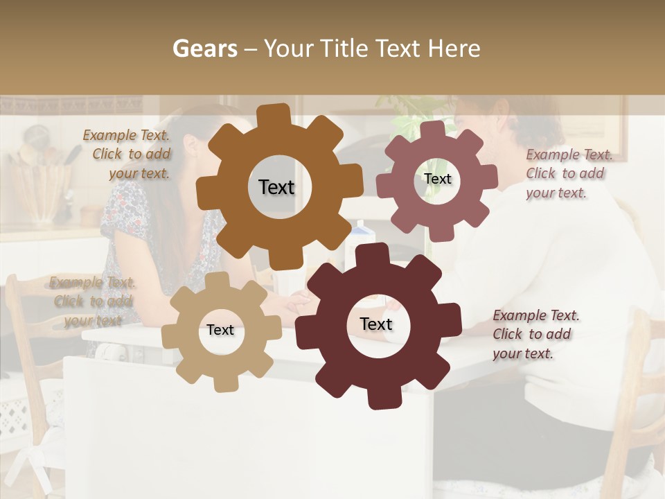 Group Trategy Table PowerPoint Template