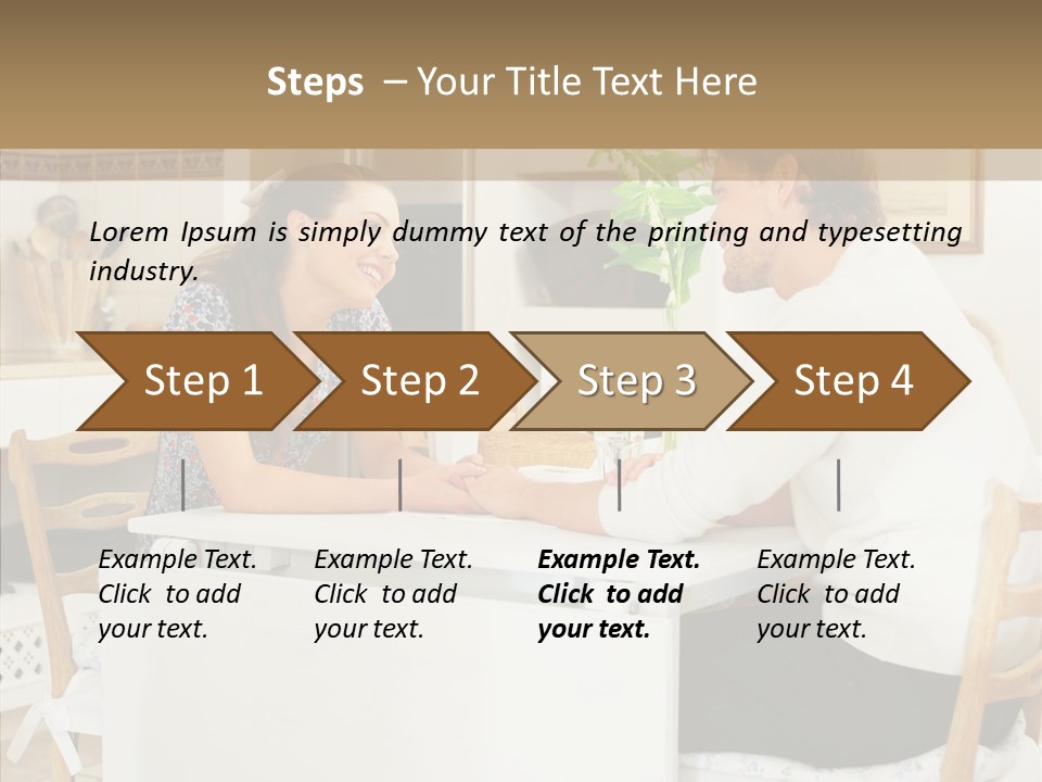 Group Trategy Table PowerPoint Template