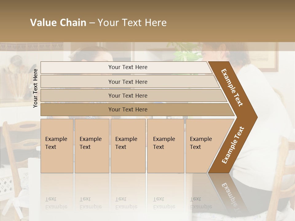 Group Trategy Table PowerPoint Template