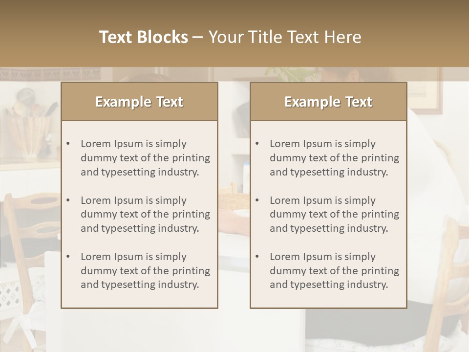 Group Trategy Table PowerPoint Template