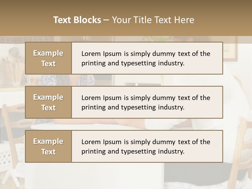 Group Trategy Table PowerPoint Template