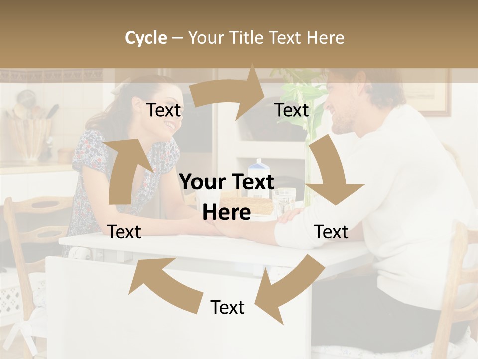 Group Trategy Table PowerPoint Template