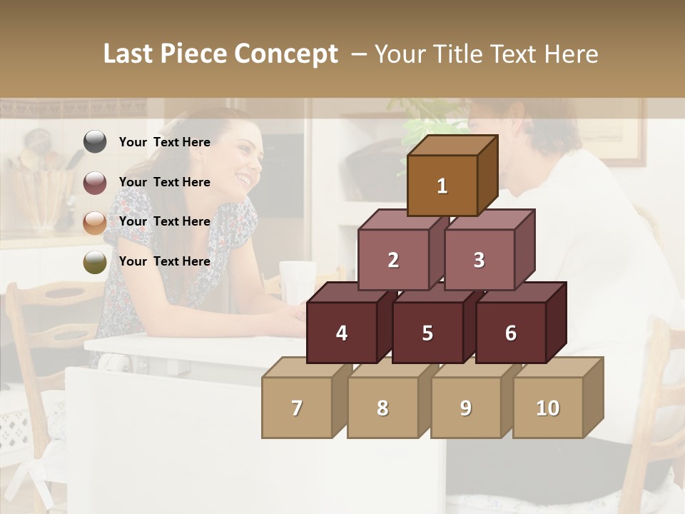 Group Trategy Table PowerPoint Template
