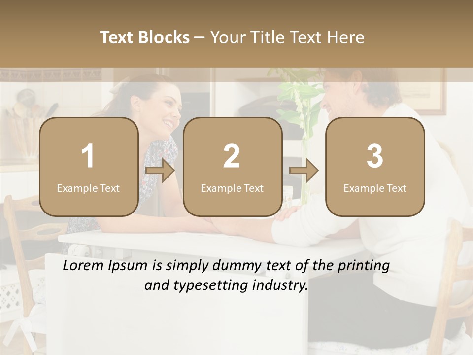 Group Trategy Table PowerPoint Template