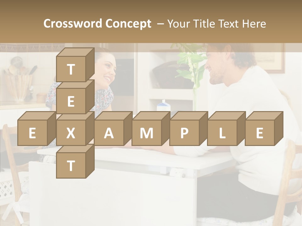 Group Trategy Table PowerPoint Template
