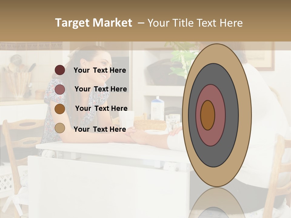 Group Trategy Table PowerPoint Template