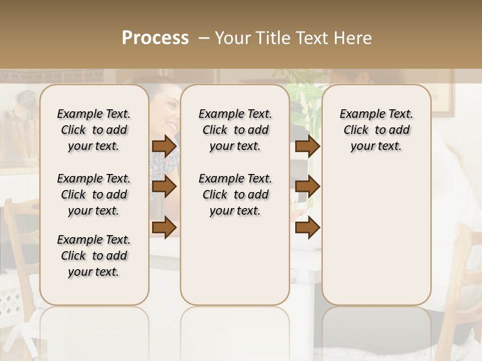 Group Trategy Table PowerPoint Template