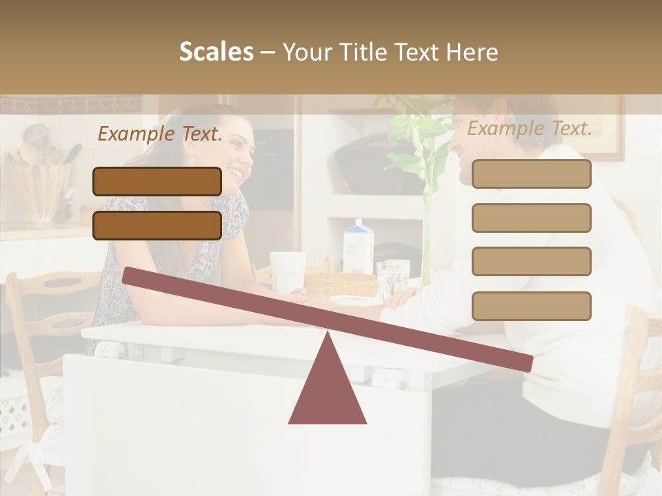 Group Trategy Table PowerPoint Template