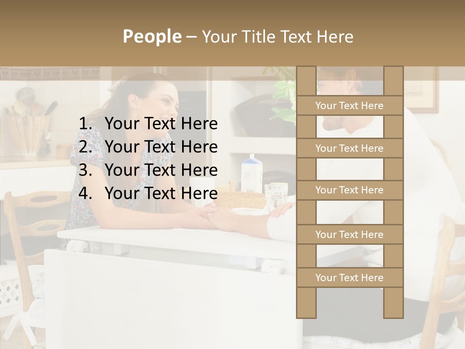 Group Trategy Table PowerPoint Template