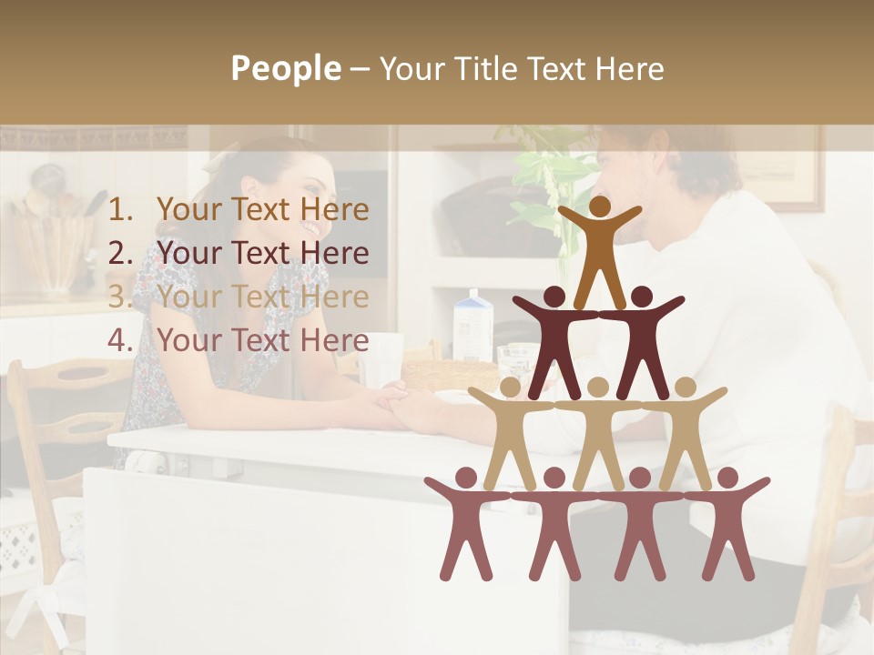 Group Trategy Table PowerPoint Template