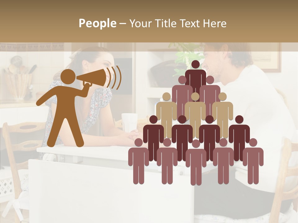 Group Trategy Table PowerPoint Template