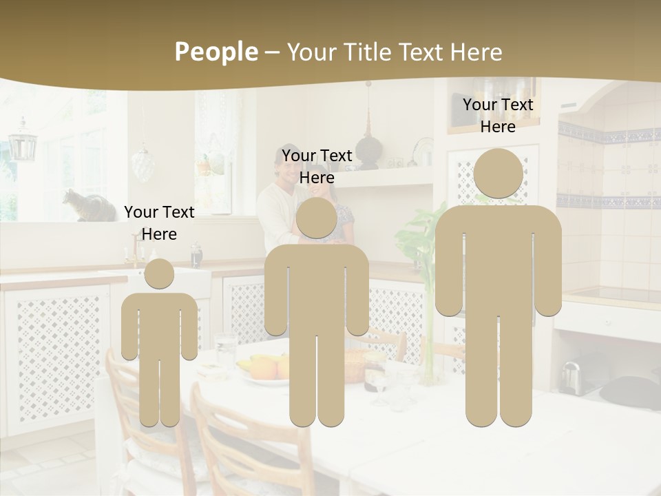 Team Figure Human PowerPoint Template