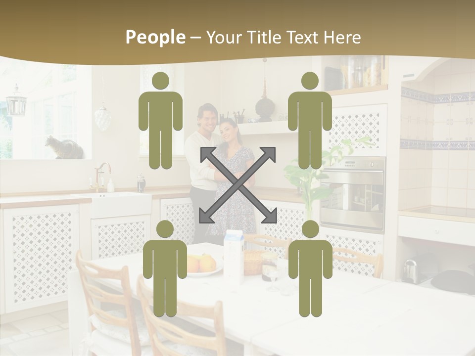 Team Figure Human PowerPoint Template