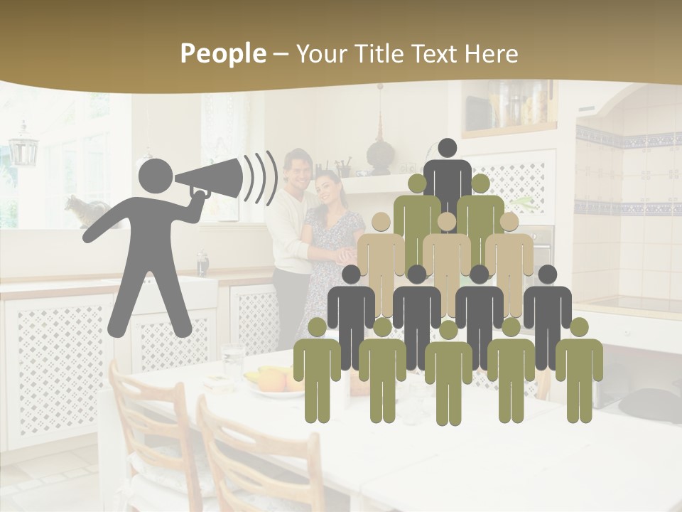 Team Figure Human PowerPoint Template