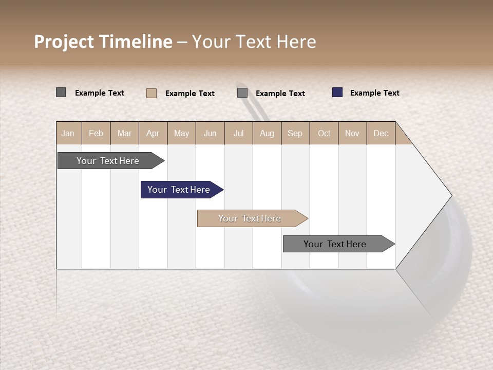 Prickle Imprint Fabric PowerPoint Template