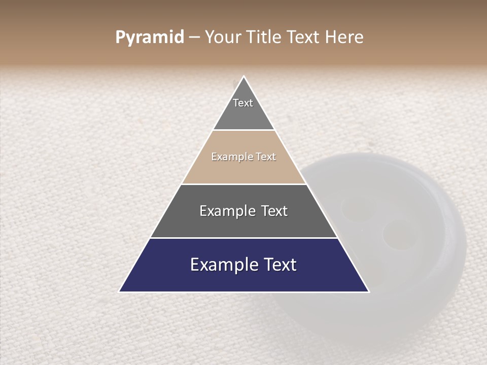 Prickle Imprint Fabric PowerPoint Template