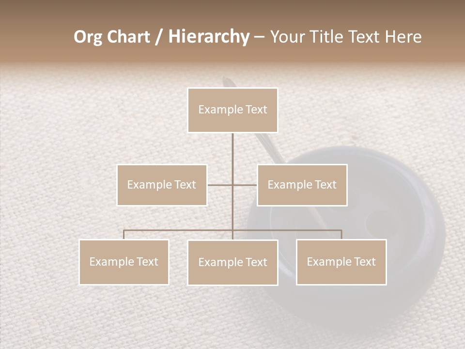 Prickle Imprint Fabric PowerPoint Template