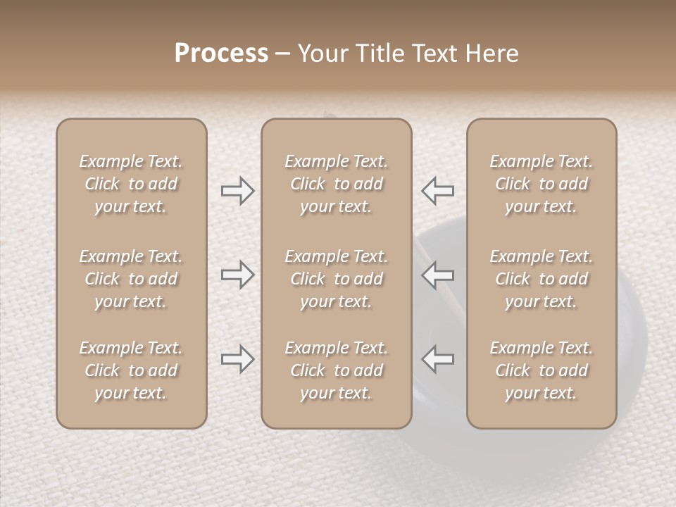 Prickle Imprint Fabric PowerPoint Template