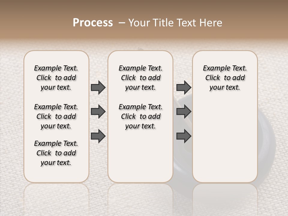 Prickle Imprint Fabric PowerPoint Template