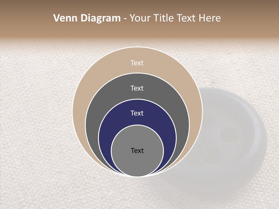 Prickle Imprint Fabric PowerPoint Template