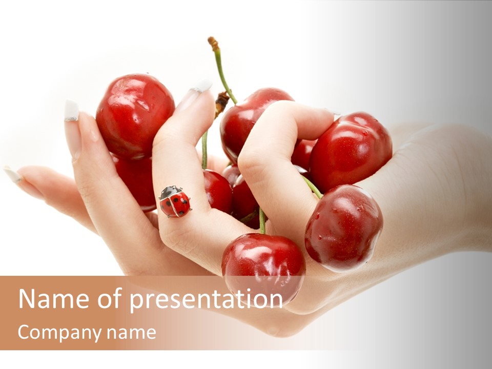 Bright Food Vibrant PowerPoint Template