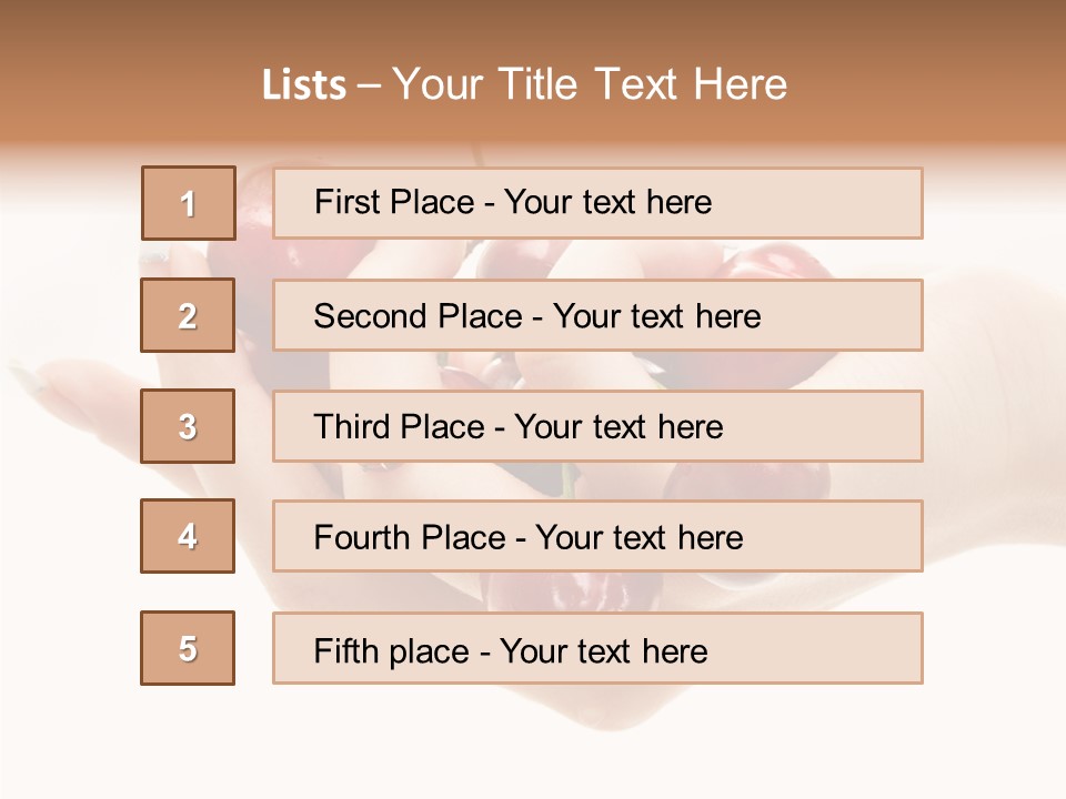 Bright Food Vibrant PowerPoint Template