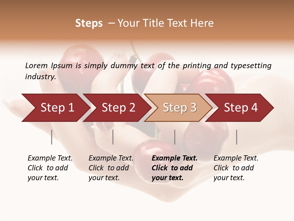 Bright Food Vibrant PowerPoint Template