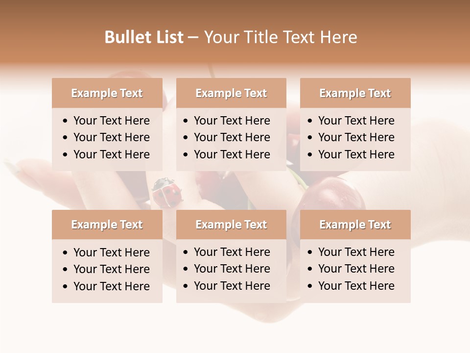 Bright Food Vibrant PowerPoint Template