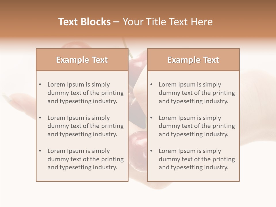 Bright Food Vibrant PowerPoint Template