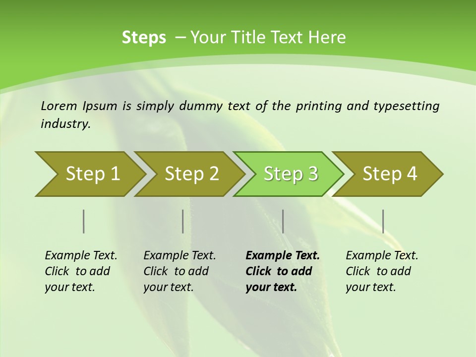 Bud Botanical Extreme PowerPoint Template