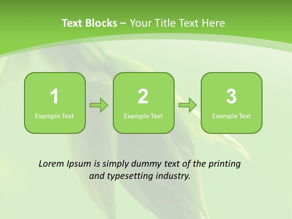 Bud Botanical Extreme PowerPoint Template