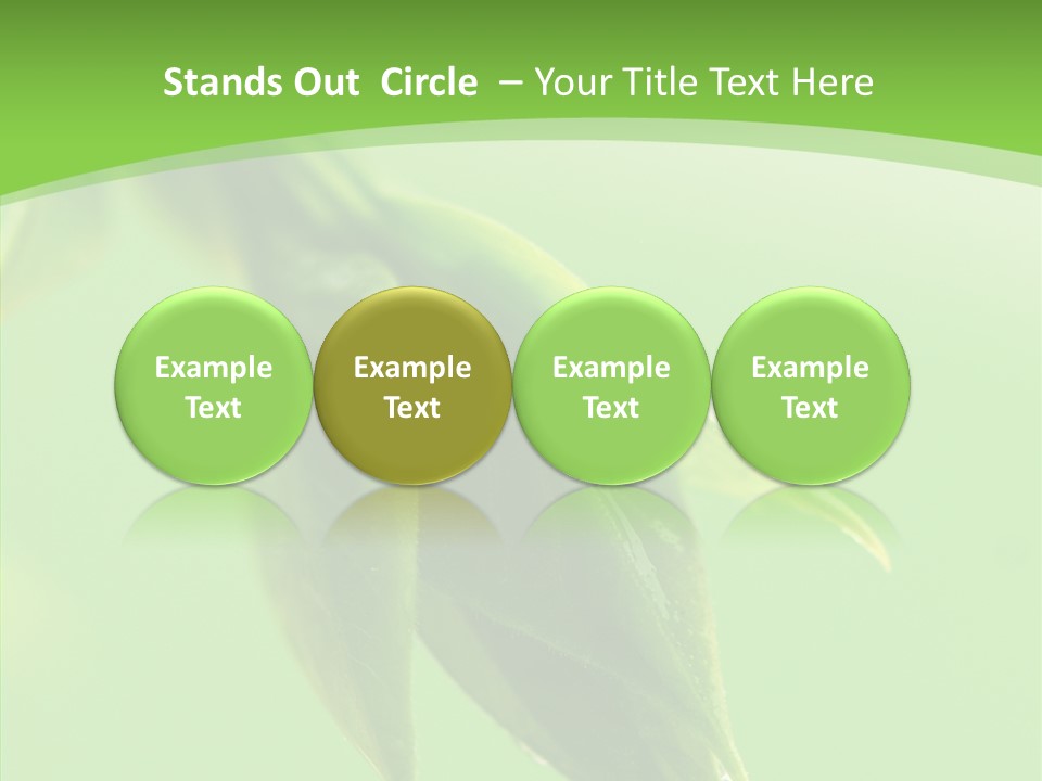Bud Botanical Extreme PowerPoint Template
