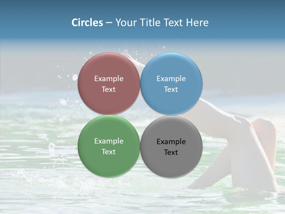 Character Happy Group PowerPoint Template