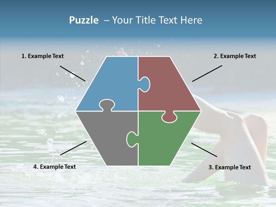 Character Happy Group PowerPoint Template