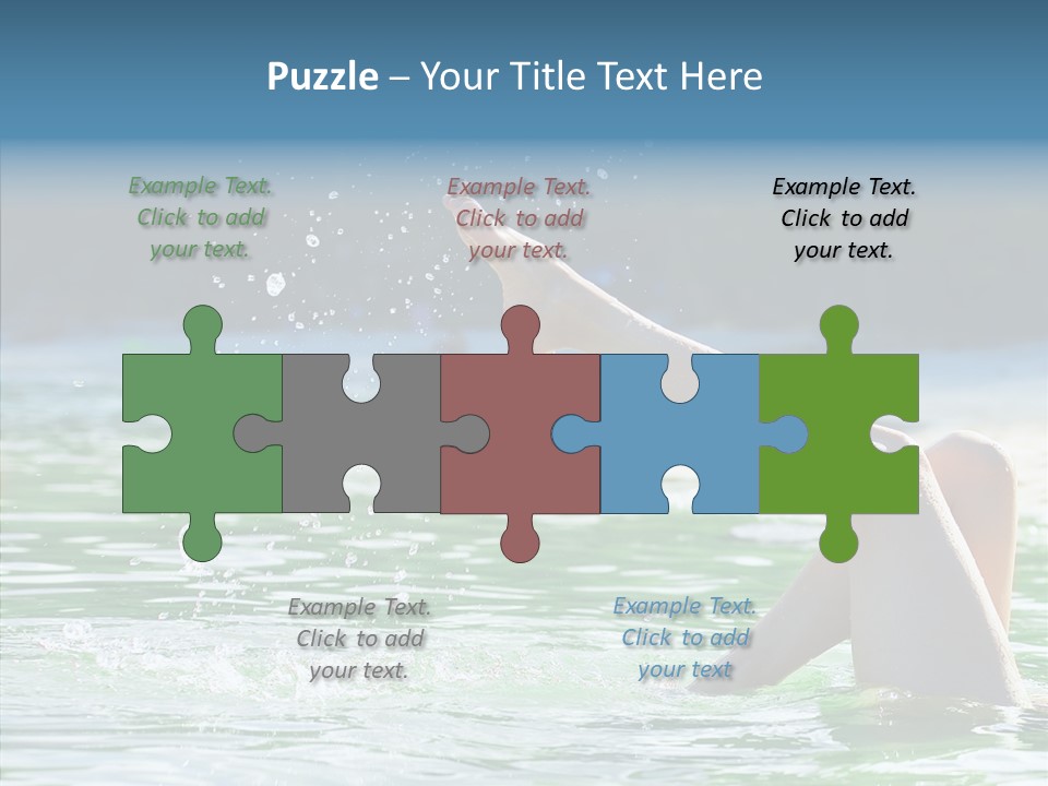 Character Happy Group PowerPoint Template