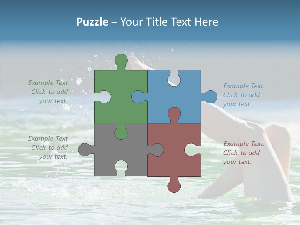 Character Happy Group PowerPoint Template