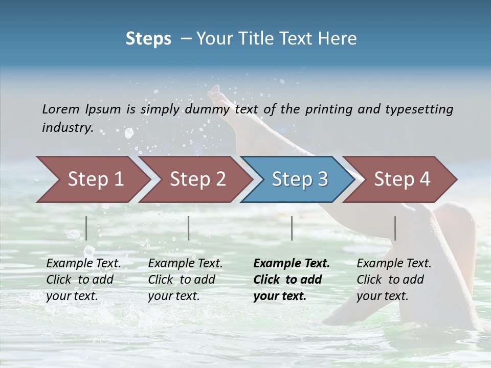 Character Happy Group PowerPoint Template