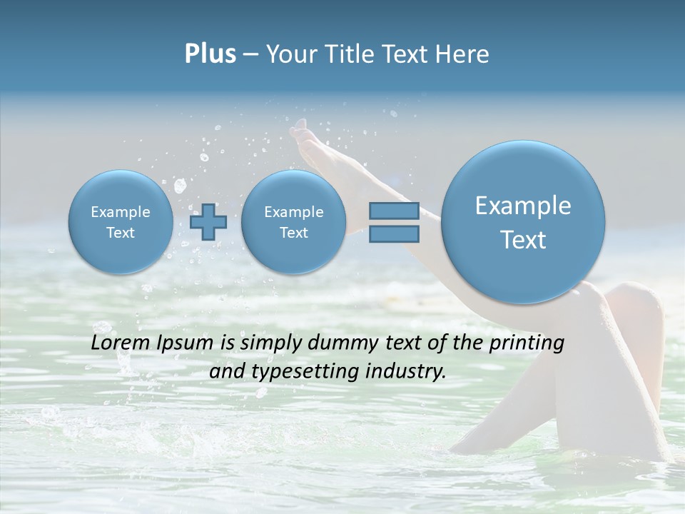 Character Happy Group PowerPoint Template
